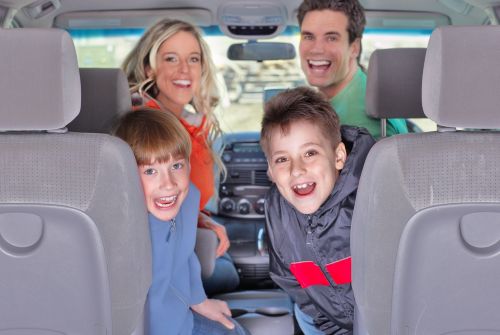 family-in-car