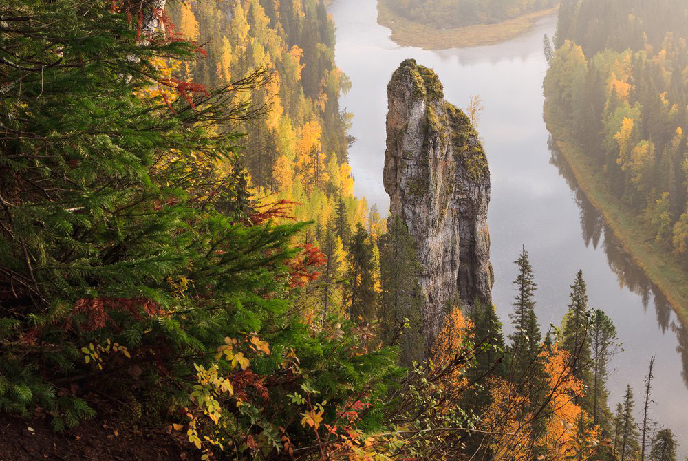 Уральские горы осенью
